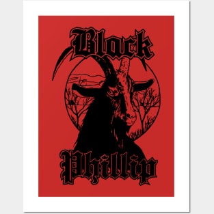 THE PICTURE OF THE BLACK GOAT Posters and Art